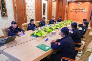 លោកឧត្តមសេនីយ៍ត្រី បុត្រ កំព្រា មេបញ្ជាការរង កងរាជអាវុធហត្ថរាជធានីភ្នំពេញ ទទួលការងារហ្វឹកហ្វឺន បានដឹកនាំក្រុមការងារ ទទួលស្វាគមន៍ក្រុមការងារជំនាញ កងរាជអាវុធហត្ថលើផ្ទៃប្រទេស …